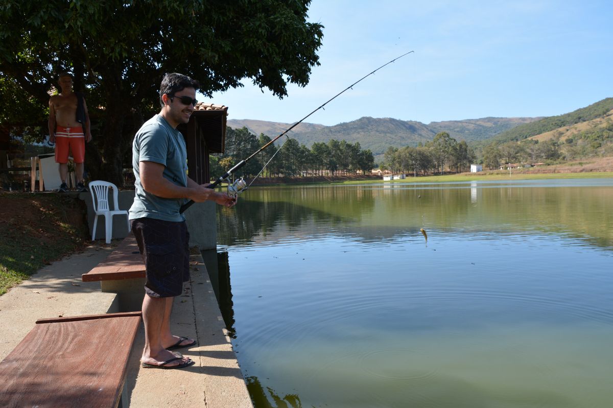 Pesca no Lago do Resort