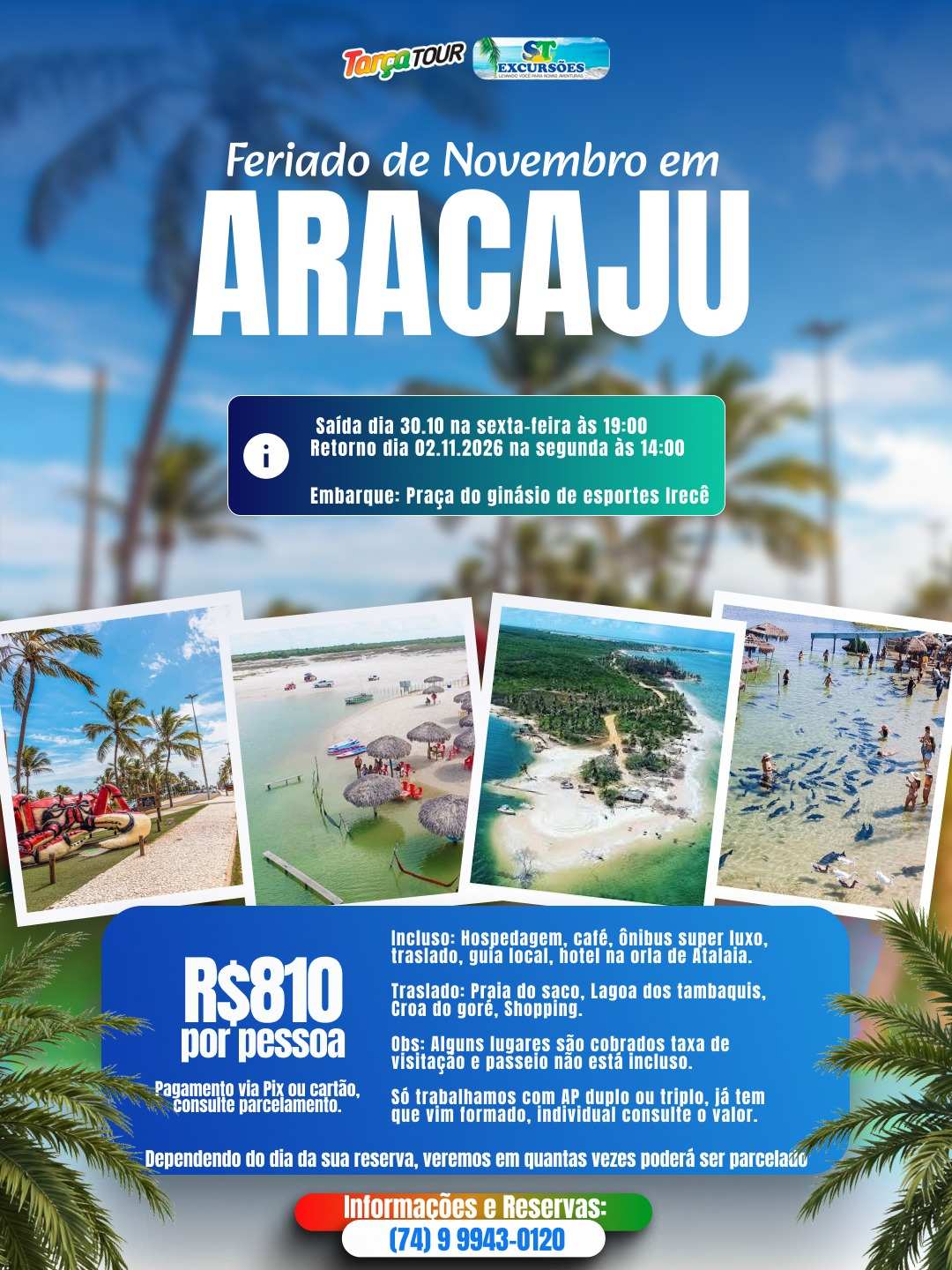 Aracajú te espera