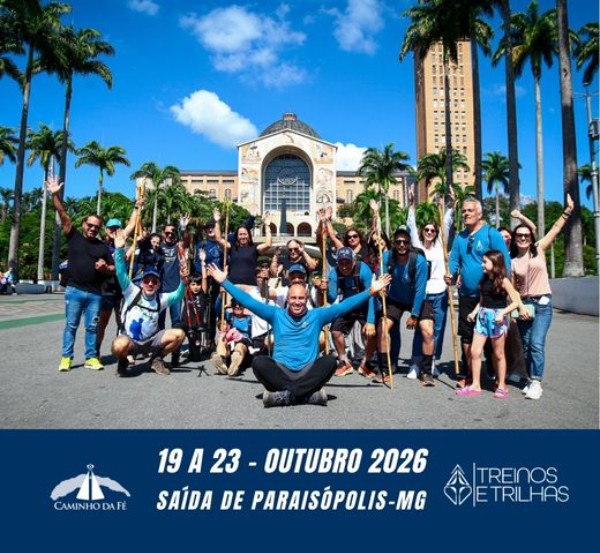 Caminho da Fé - Outubro - Saída de Paraisópolis