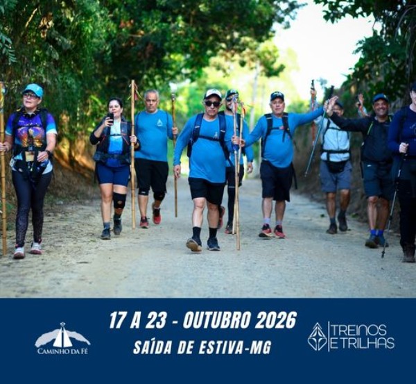 Caminho da Fé - Outubro - Saída de Estiva