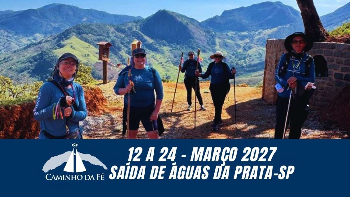 Caminho da Fé - Março 2027 - Águas da Prata