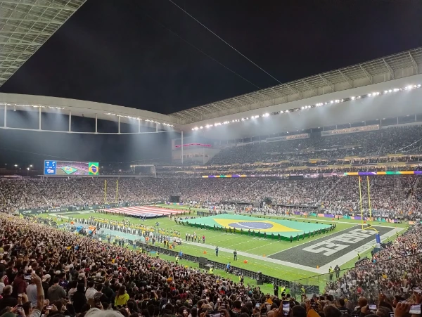 Pacote NFL Brasil 2025 em São Paulo