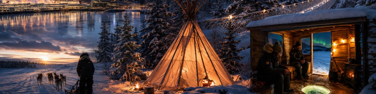 LUZES DO NORTE - AURORA BOREAL EM YELLOWKNIFE
