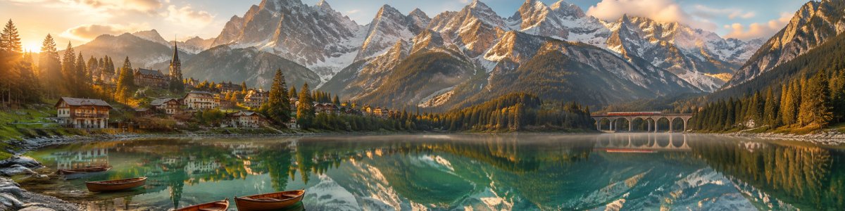LAGOS, DOLOMITAS E ALPES SUIÇOS
