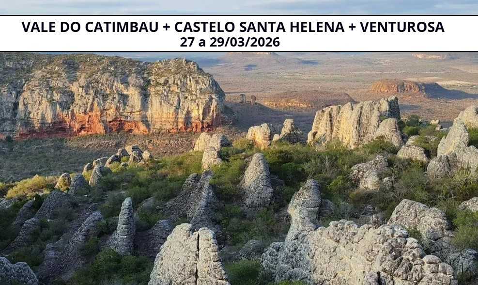 PARQUE NACIONAL VALE DO CATIMBAU