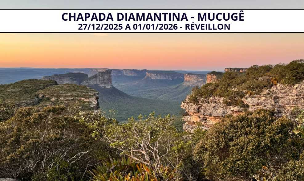 Réveillon 2026 - Roteiro Mucugê
