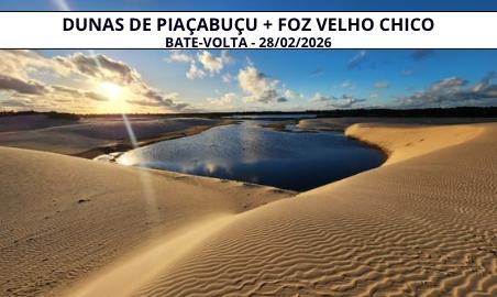 Foz Velho Chico e Dunas de Piaçabuçu
