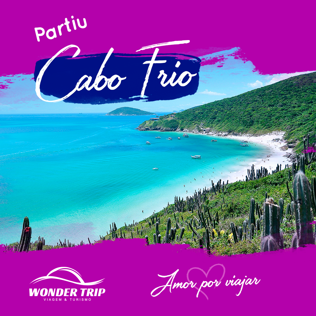 Excursão Cabo Frio e Arraial Nov/26